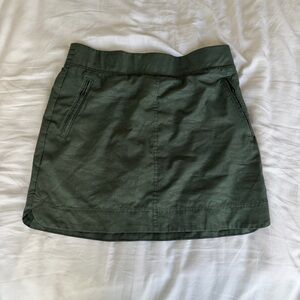 Orvis Dark Green Mini Skirt